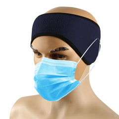 Winter Fleece Ear Muffs Headband Outdoor Sports Coldproof Riding Sweatband