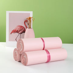 100pcs Pink Express Bag Customized Thickened Clothing Packing Bag