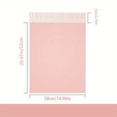 100pcs Pink Express Bag Customized Thickened Clothing Packing Bag