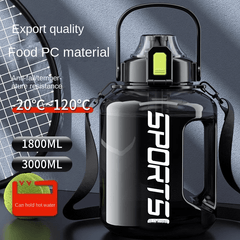8L 3L Large Capacity Water Bottle, Leakproof Portable Water Cup