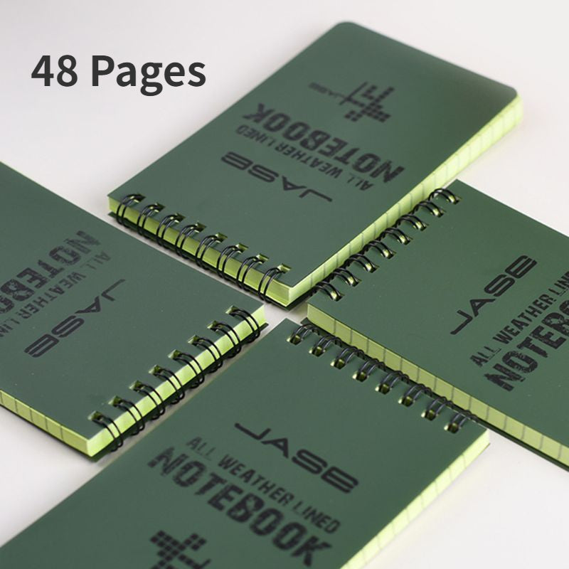Military All Weather Notebook - Waterproof 48 Pages - Outdoors & Camping