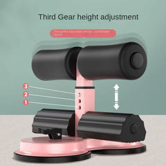 Fitness Foot Fixer Double Suction Cup Tummy Roller Abdominal Muscle Trainer