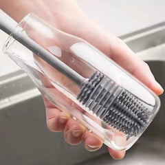 Silicone Cup Brush Long Handle Household Bottle Cleaning