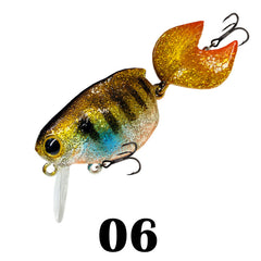 1pc 5 7 5g Goldfish Floating Fishing Lure Bionic Artificial Wobbler Hard Baits