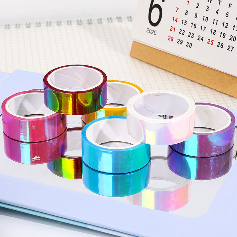 Laser Decorative Tape for Notes DIY Crafts