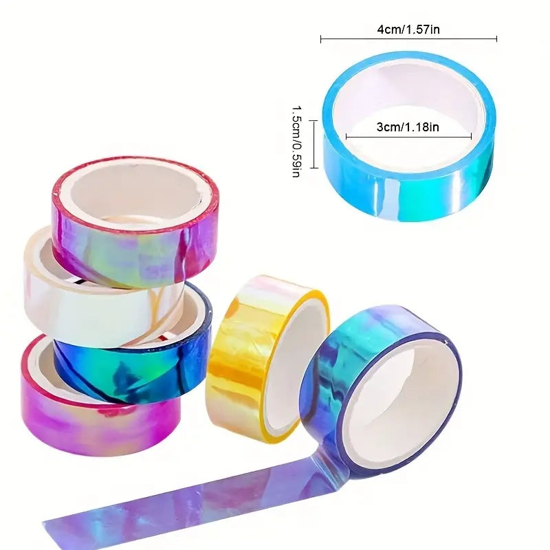 Laser Decorative Tape for Notes DIY Crafts