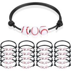 Sports Charm Bracelets Soccer Volleyball Basketball Baseball