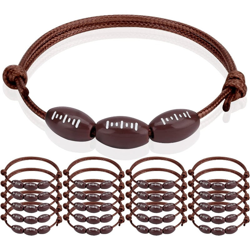 Sports Charm Bracelets Soccer Volleyball Basketball Baseball