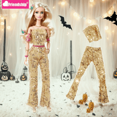 High Timing Show Doll Sequin Set - Halloween Christmas Doll Cloth