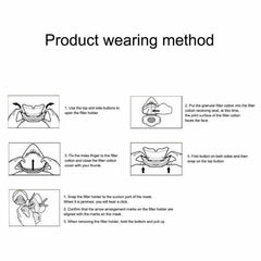 Safety Half Face Mask Respirator Protect Painting Spray Filters