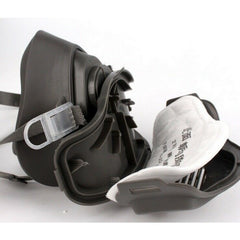 Safety Half Face Mask Respirator Protect Painting Spray Filters