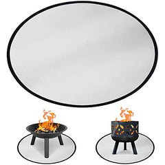 Double Sided Silicone Fire Mat - Outdoor Fire Mat for Decks, Terrace