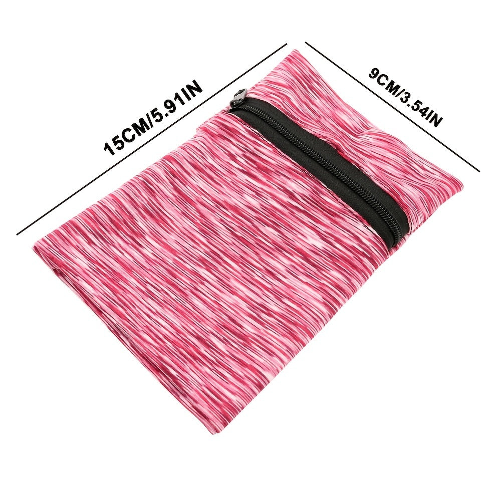 Zipper Wrist Wallet Arm Phone Pouch Mini Coin Purse Outdoor Running