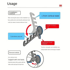 2pcs Suction Cup Fishing Rod Holder Bracket