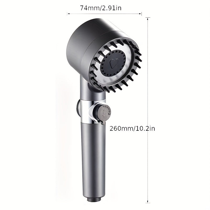 High Pressure Shower Nozzle Water Saving Bathroom Accessory