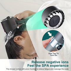 High Pressure Shower Nozzle Water Saving Bathroom Accessory