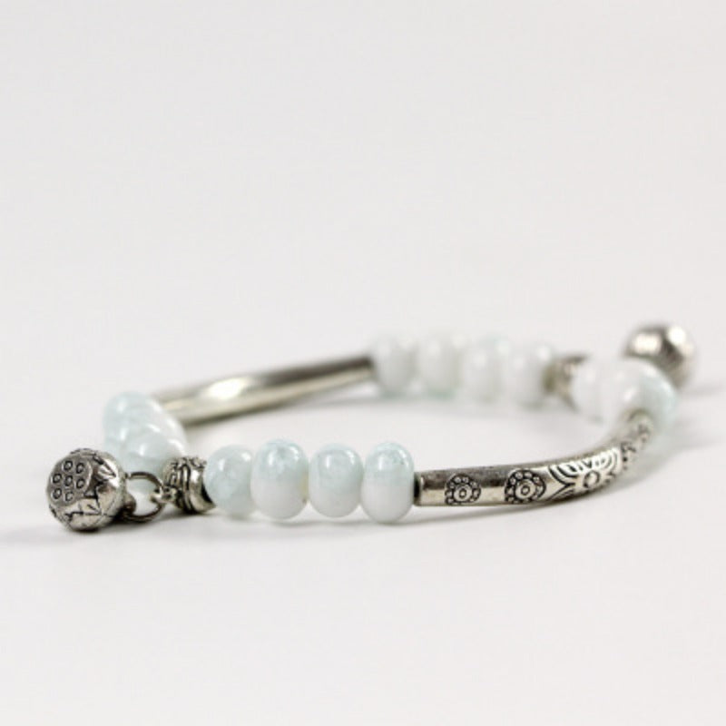 Ceramic Bracelet Couple Style Female Jewelry Gift Holiday Party Bracelet