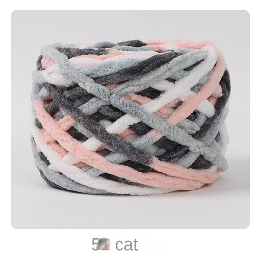 Woolen Ice Thread Large Ball Slippers 30m DIY Crochet Bag Doll Scarf 100g