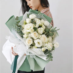 20pcs Waterproof Flower Wrapping Paper Gift Bouquet Supplies