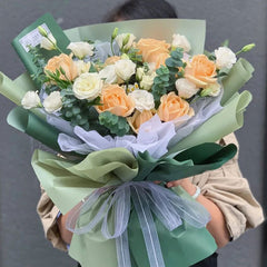 20pcs Waterproof Flower Wrapping Paper Gift Bouquet Supplies