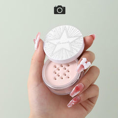 Lightweight Setting Powder Foundation for Soft Focus Effect