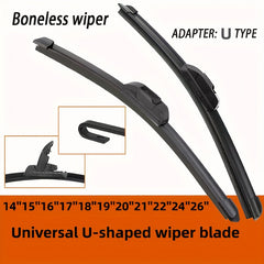 Boneless Wiper HD Quiet Durable U Type
