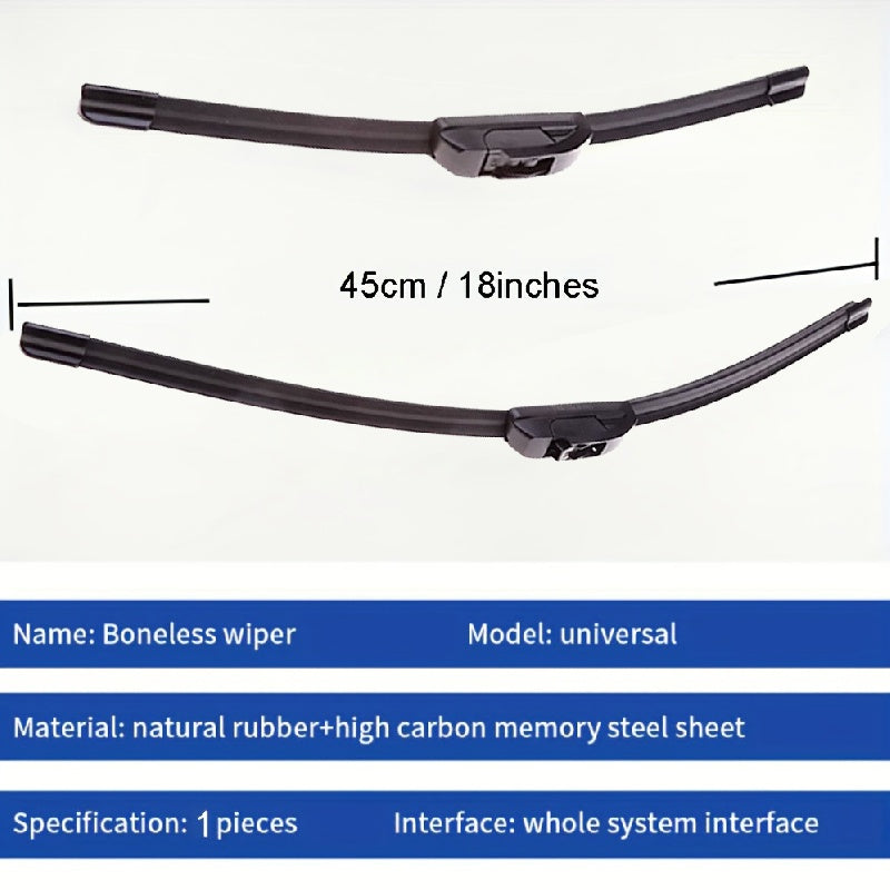Boneless Wiper HD Quiet Durable U Type