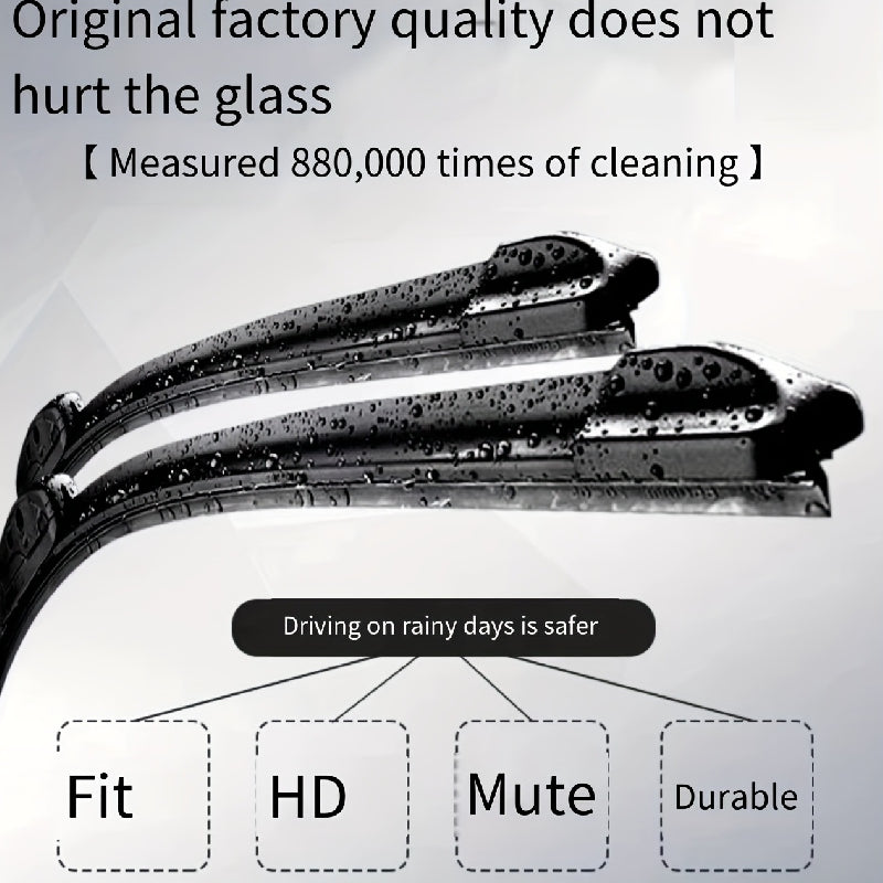 Boneless Wiper HD Quiet Durable U Type