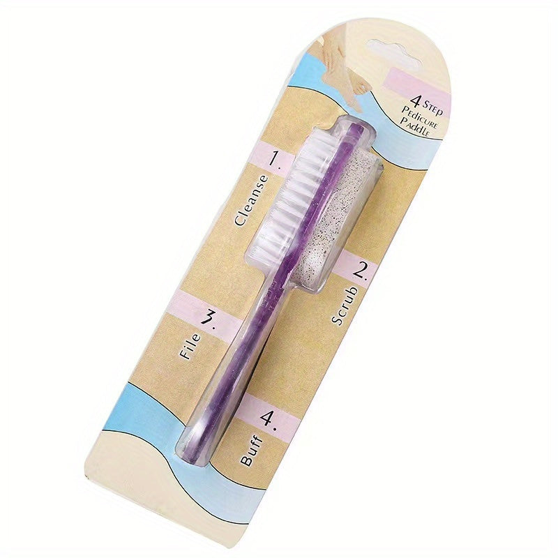 Foot File Pedicure Tool 4 In 1 Callus Removal Scrubber 1pc 2pcs