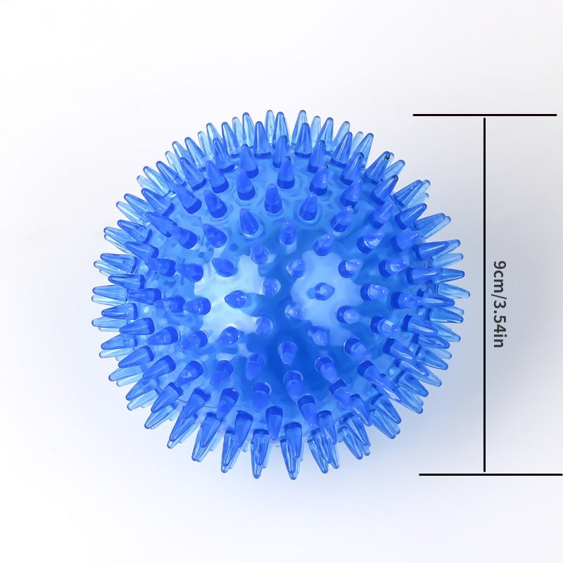 Durable Dog Teeth Cleaning Toy Rubber Molar Ball