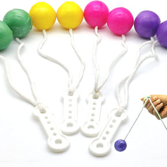 6pcs Pro Clakers Ball Novelty Shaking & Impact Ball Toy Vintage