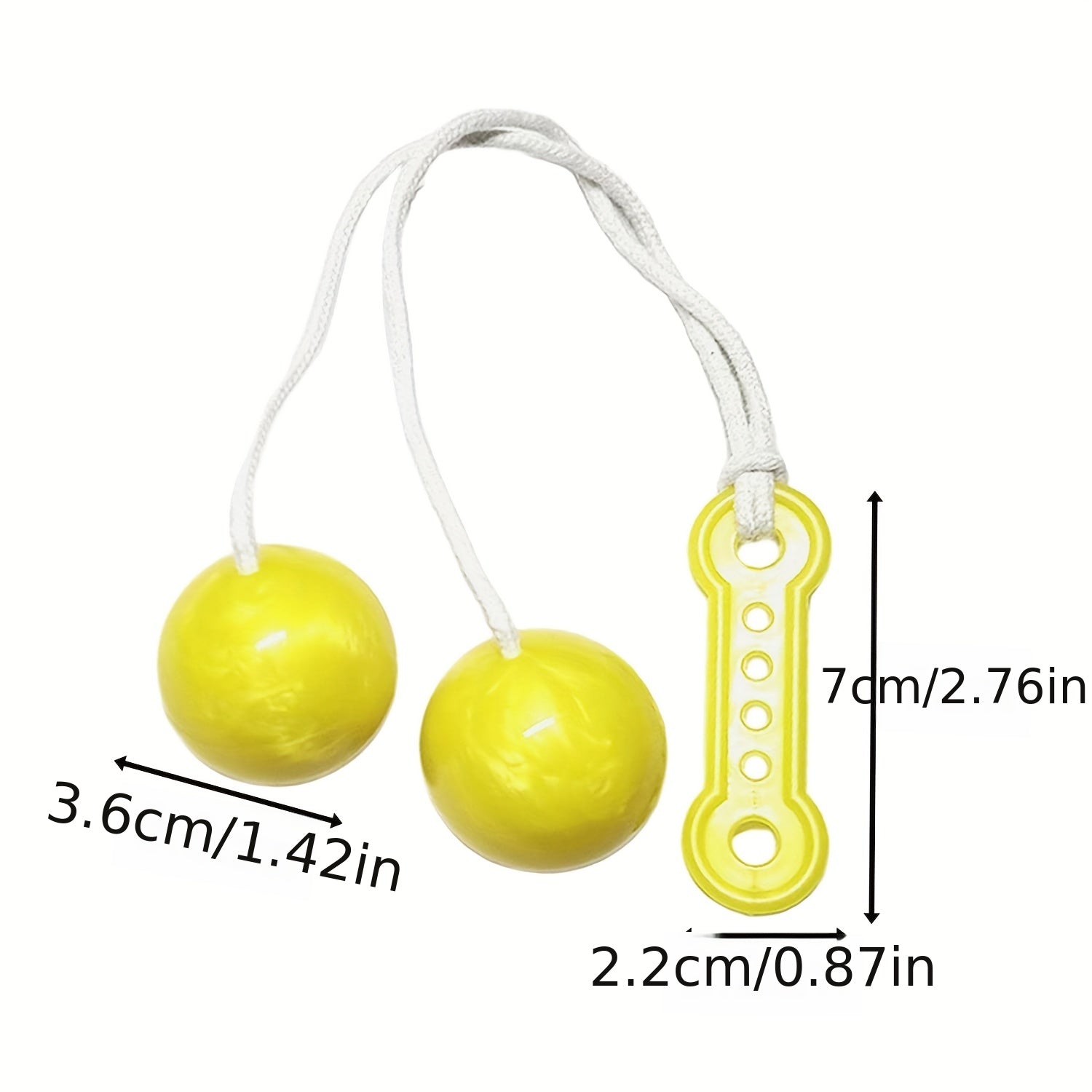 6pcs Pro Clakers Ball Novelty Shaking & Impact Ball Toy Vintage