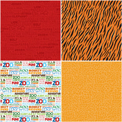 20pcs Zoo Adventure Paper Retro Journal Decoration DIY Tools