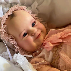 Realistic Soft Silicone Baby Reborn Doll with 3D Skin and Blood Vessels