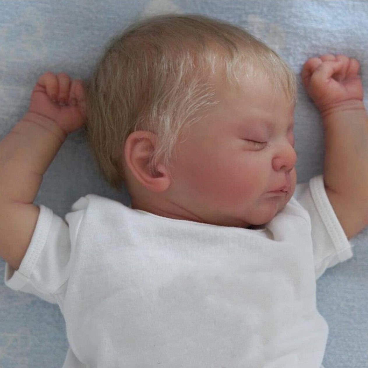 Real Sleeping Reborn Baby Doll 19inch Bebe With 3D Paint Skin Toy Babies