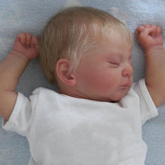 Real Sleeping Reborn Baby Doll 19inch Bebe With 3D Paint Skin Toy Babies