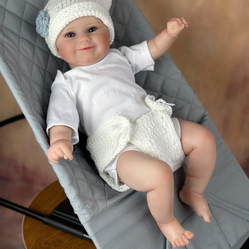Maddie Baby Reborn Doll 3D Skin Blood Vessels Silicone Newborn Girl Toy