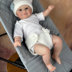 Maddie Baby Reborn Doll 3D Skin Blood Vessels Silicone Newborn Girl Toy
