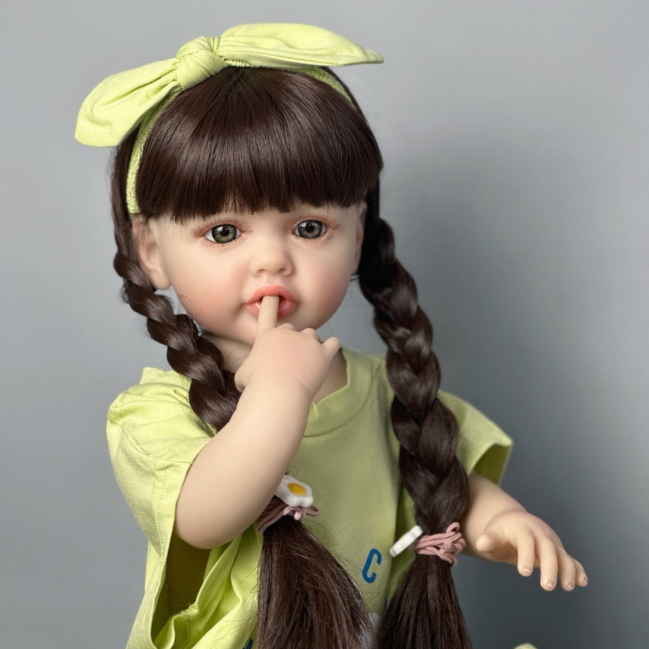 22 Princess Doll - Green Outfit - Soothing Item Bottle