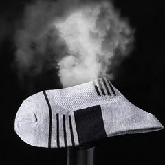 4 Pairs Outdoor Casual Breathable Deodorant Ankle Socks for Men & Women