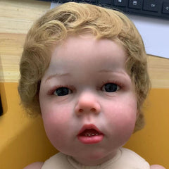 28 Inch Realistic Reborn Doll with 3D Skin Veins Soft Silicone Art Toy