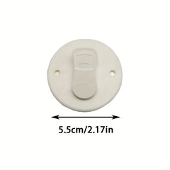 2pcs Shower Curtain Clips Self Adhesive Windproof Splash Guard Fixing Clip