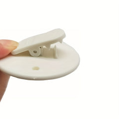 2pcs Shower Curtain Clips Self Adhesive Windproof Splash Guard Fixing Clip