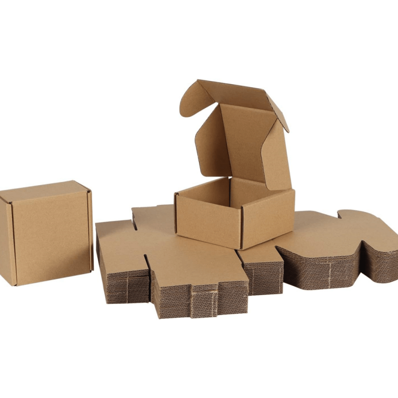 32pcs Small Corrugated Cardboard Boxes 16x10x5cm Packaging Mailer Gift Crafts