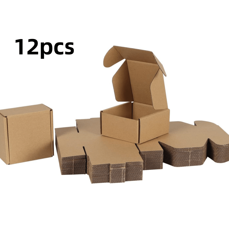 32pcs Small Corrugated Cardboard Boxes 16x10x5cm Packaging Mailer Gift Crafts