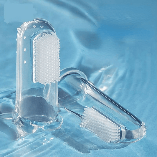 Pet Toothbrush Soft Finger Silicone Oral Cleaning Brush Dental Care