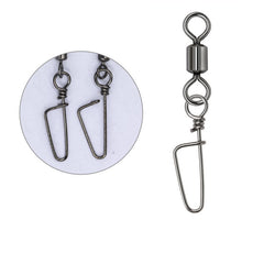20pcs Swivel Ring Pin Fishing Line Hook Connector Accessory