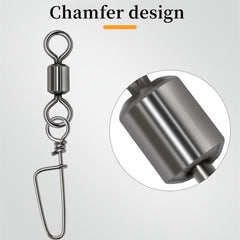 20pcs Swivel Ring Pin Fishing Line Hook Connector Accessory
