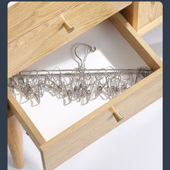Folding Drying Underwear Socks Rack Wardrobe Storage Clothes Clip