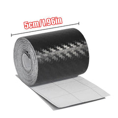 Carbon Fiber Car Sticker Protector Strip Anti Scratch Tape